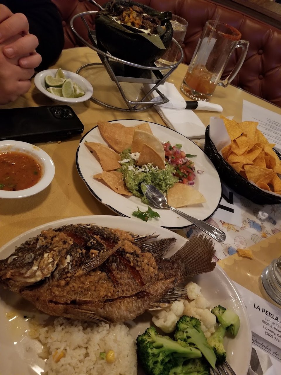 Mojarra Al Mojo De Ajo